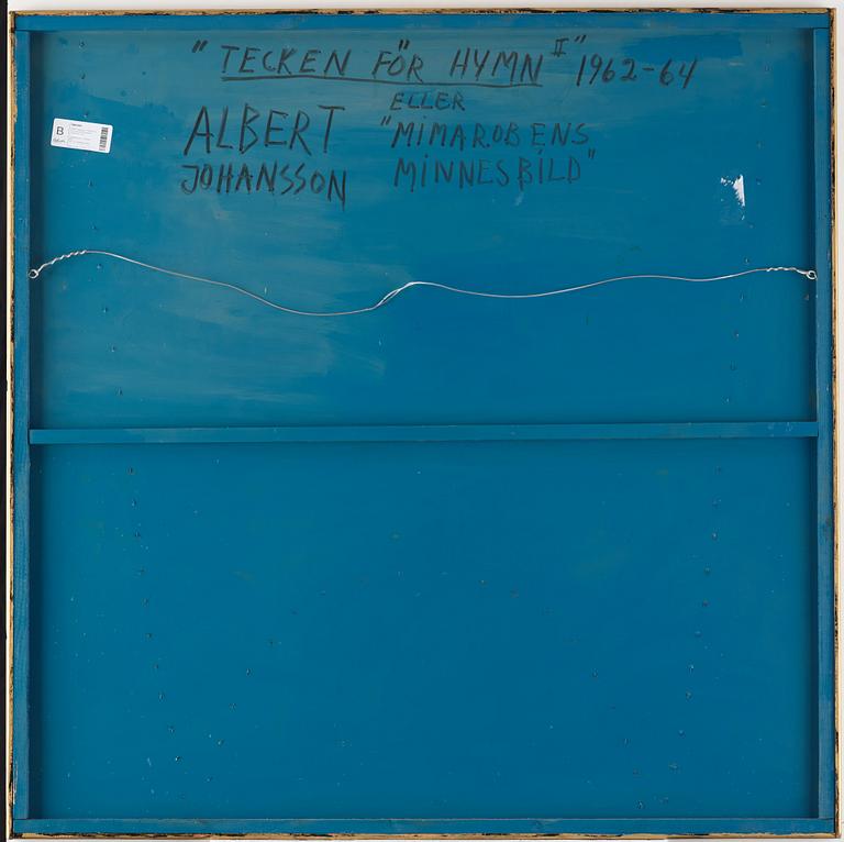 Albert Johansson, "Tecken för hymn II eller Mimarobens minnesbild".
