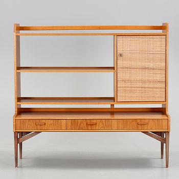 BOKHYLLA, teak, 1950-tal.