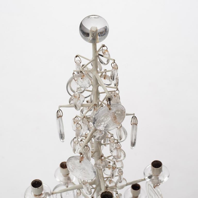 Erik Höglund, a floor candelabrum, Boda Smide, Sweden 1960-70s.