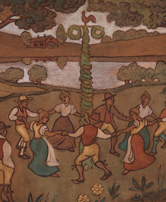 Ivar Arosenius, "Midsommardans".