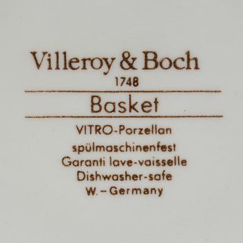SERVISER, porslin, 24+14 delar, "French Garden Vienne" samt "Basket"Villeroy & Boch.