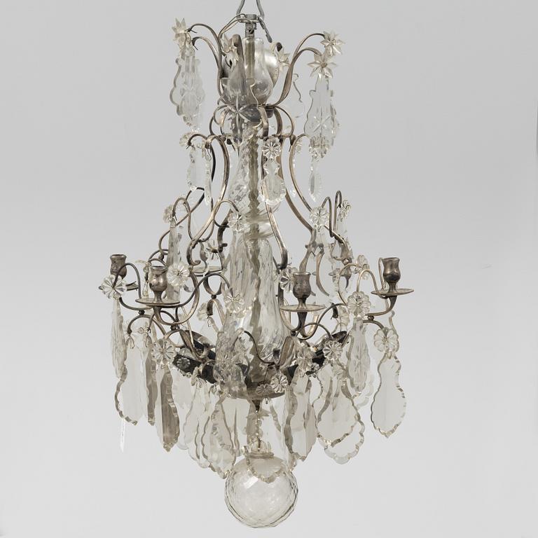 A Baroque style chandelier, first half of the 20th Century.