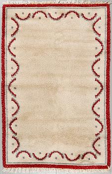 A rug, around the mid 20th century, ca 182 x 116 cm.