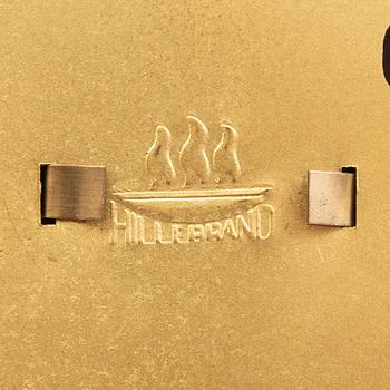 A brass table light, Egon Hillebrand, Germany, 1940's.