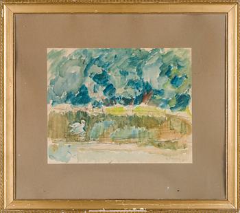 Verner Thomé, Joutsen lammessa.