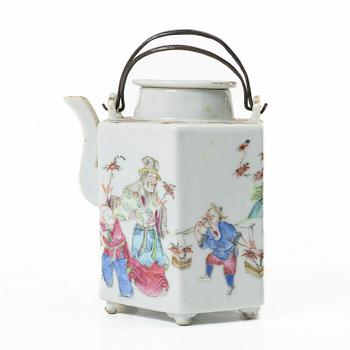 Servisdelar, 6 st, porslin, Kina, 1900-talets början.