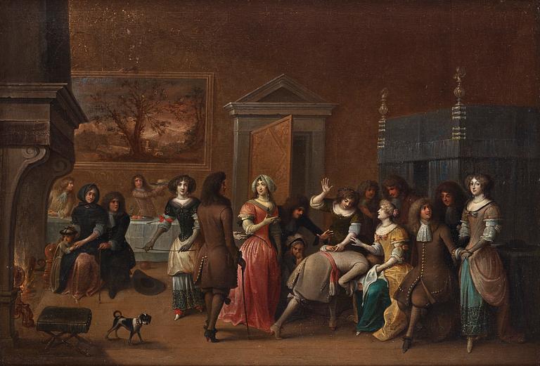 Hieronymus Janssens, "Spänna kyrka".