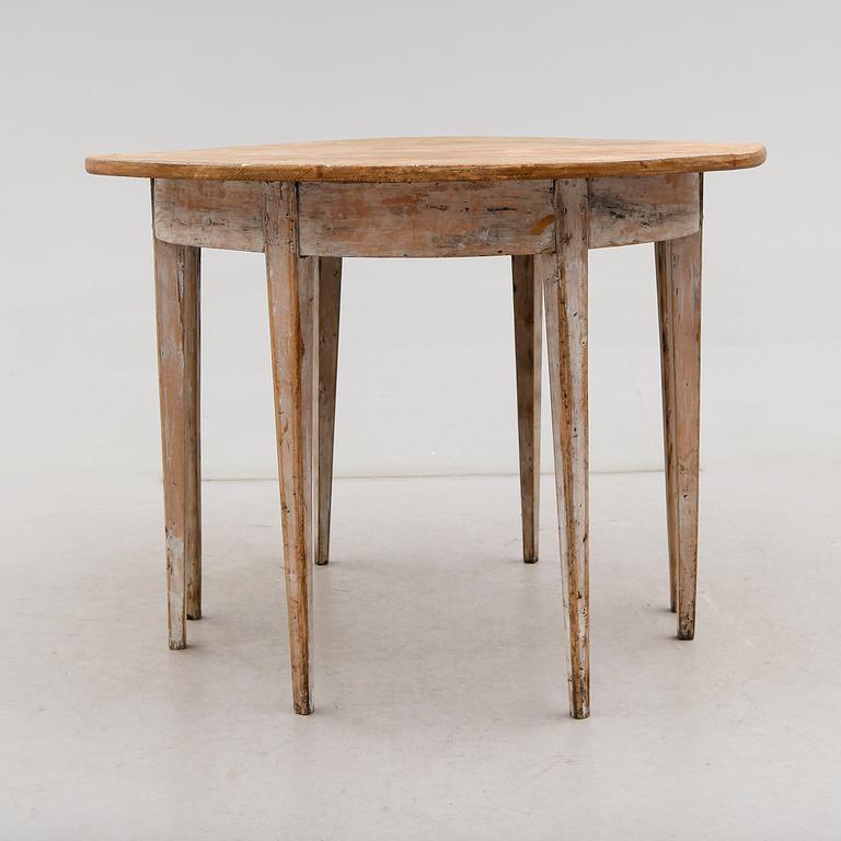 VÄGGBORD, 1 par, omkring år 1800.