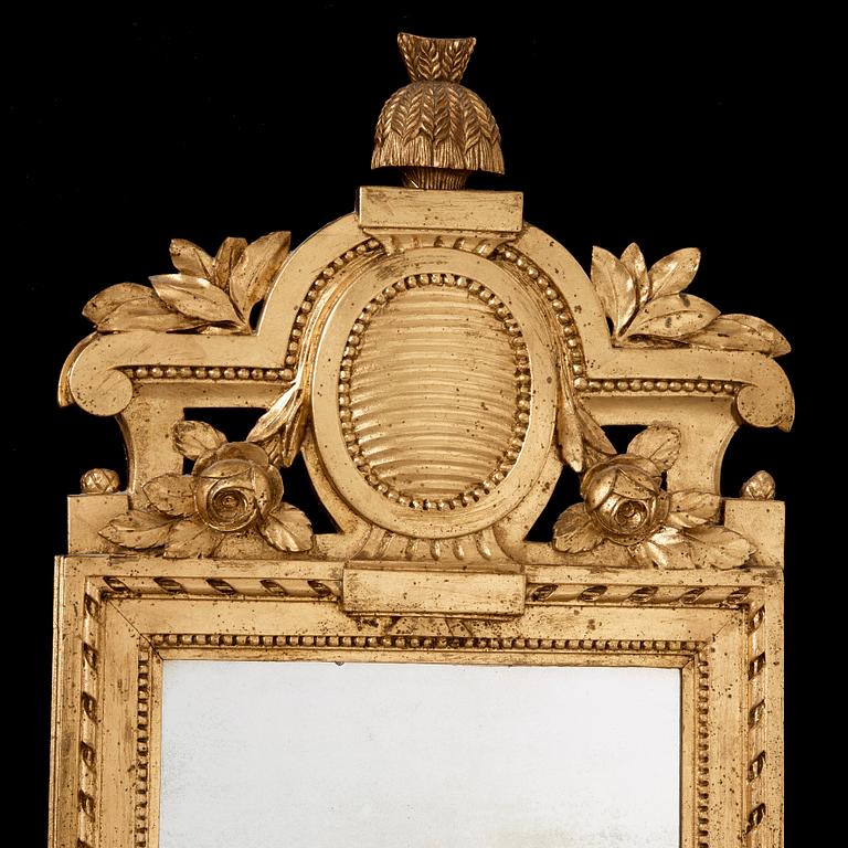 SPEGEL. Gustaviansk, 1700-talets slut.