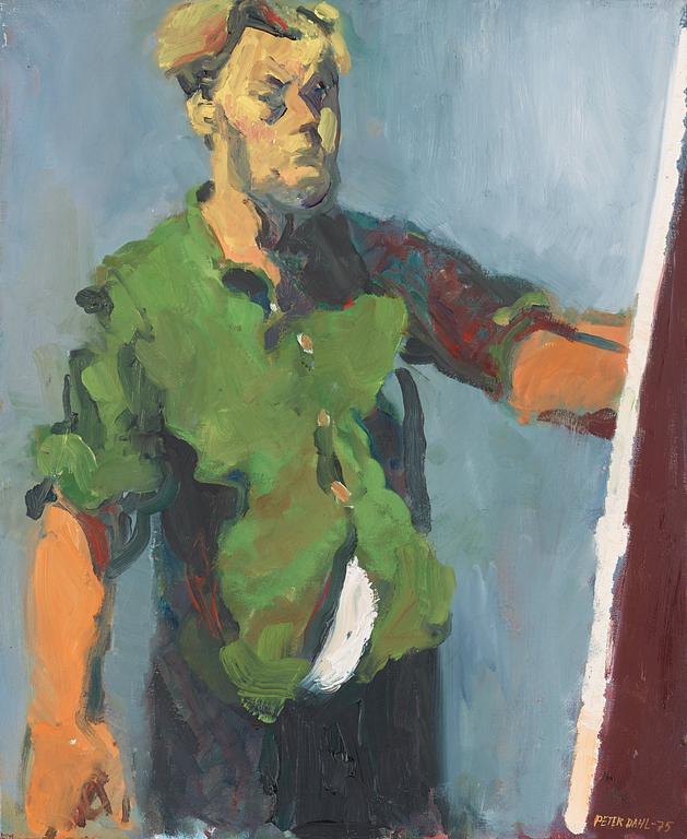 Peter Dahl, Self-portrait.