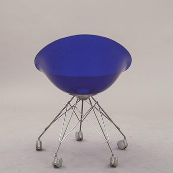SKRIVBORDSSTOL, "Eros", Philippe Starck för Kartell, märkt.