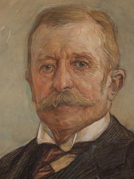 Hilma af Klint, Portrait of Viktor Almquist.