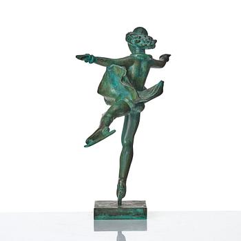 Carl Milles, "Skridskoprinsessan" (=The skater princess).