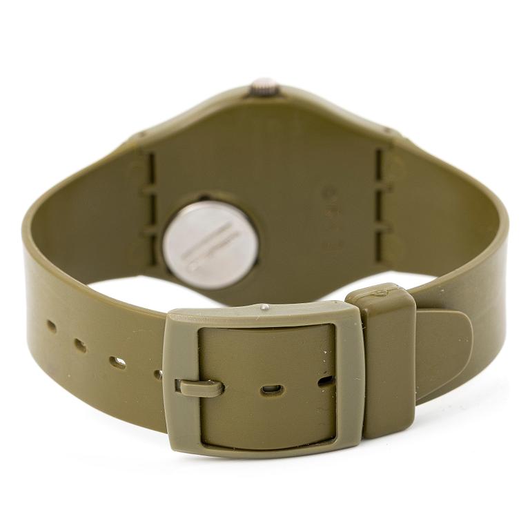 Swatch, "Fachhandelslogo", "First year production", armbandsur, 34 mm.