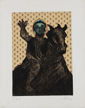 Enrico Baj, "Imperatores Romani".