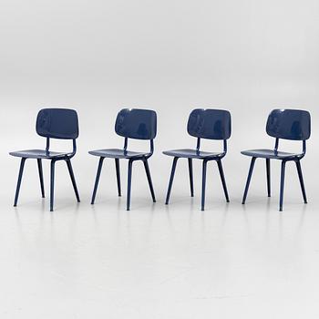 Friso Kramer, four "Revolt" chairs, Ahrend, Holland, 1997.