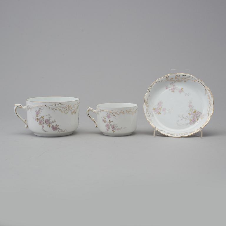 SERVIS, 160 delar, porslin, Rosenthal "Louis XIV", 1900-talets början.