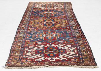 A runner carpet, North Western Iran, c. 317 x 107 cm.