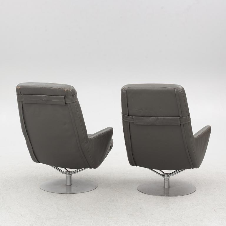 Kenneth Bergenblad, armchairs, a pair, "Superroto", Dux, model designed in 1987.