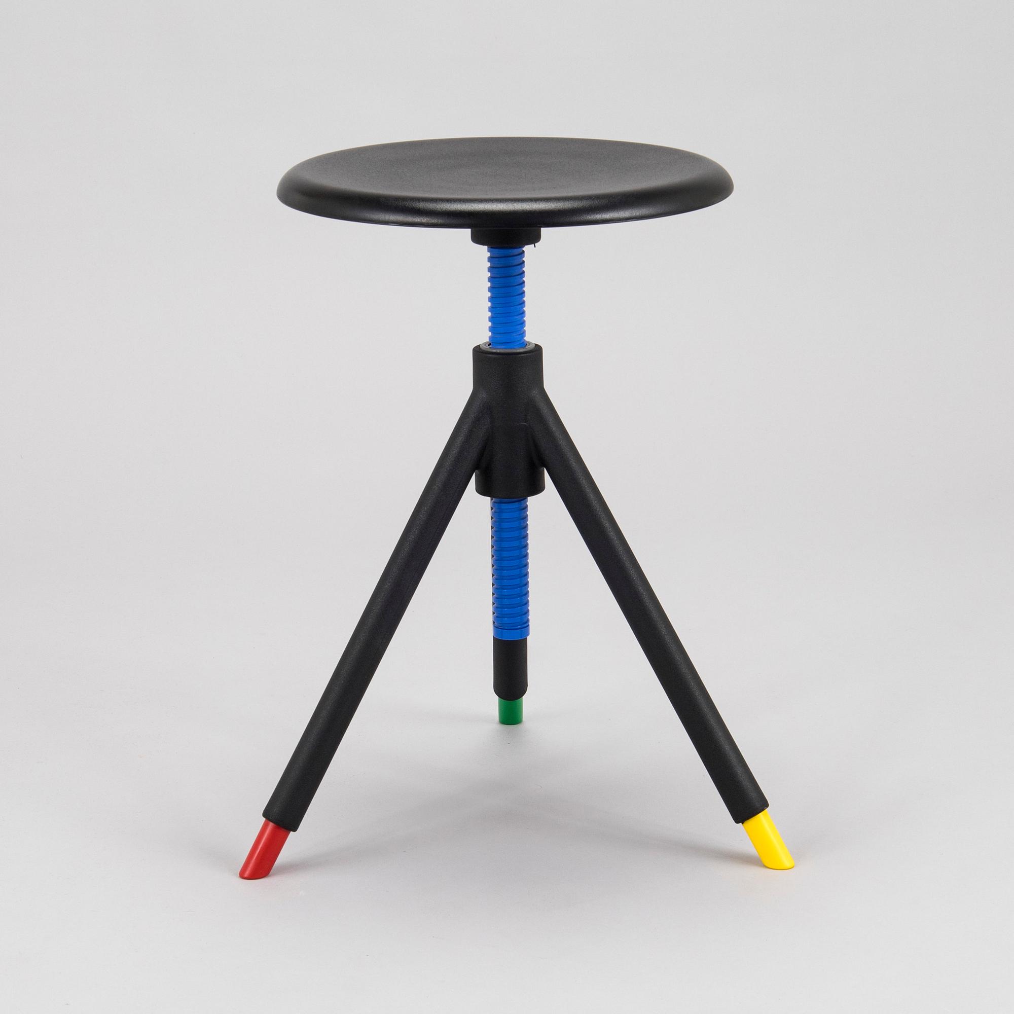 Raul Barbieri, A '2200 Fritz' stool for Rexite, Italy late 20th century.