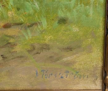 ISIDOR TÖRNSTRÖM, olja på duk, signerad.