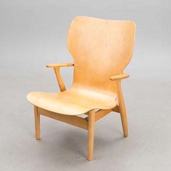 A mid-20th century 'Domus' armchair for Keravan Puuteollisuus Ltd, Finland.