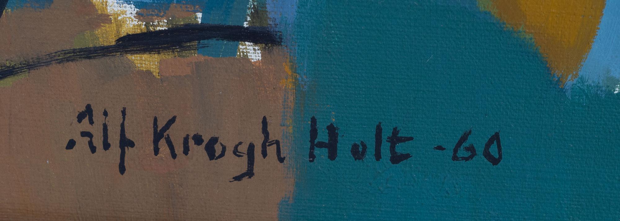 Alf Krogh Holt, "La Cadiere d'Azur".