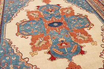 A Kazak carpet, c. 402 x 297 cm.