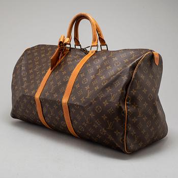 LOUIS VUITTON, weekendbag "Keepall 55".