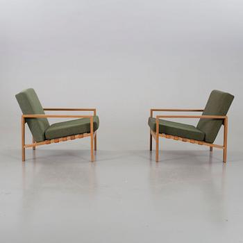 SVANTE SKOGH, A PAIR OF EASY CHAIRS BY ENGENS MÖBELFABRIK ÖRKELJUNGA 1960'S.