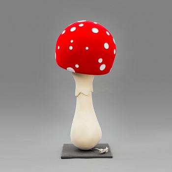 A large mushroom made by JoAnn Tan Studio for NK 2016.