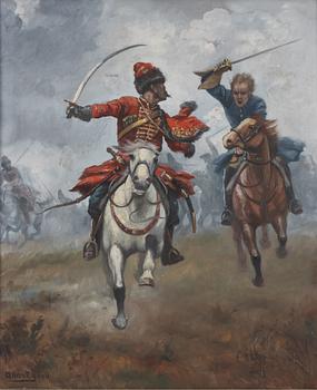 Allan Egnell, Charles XII at Poltava.