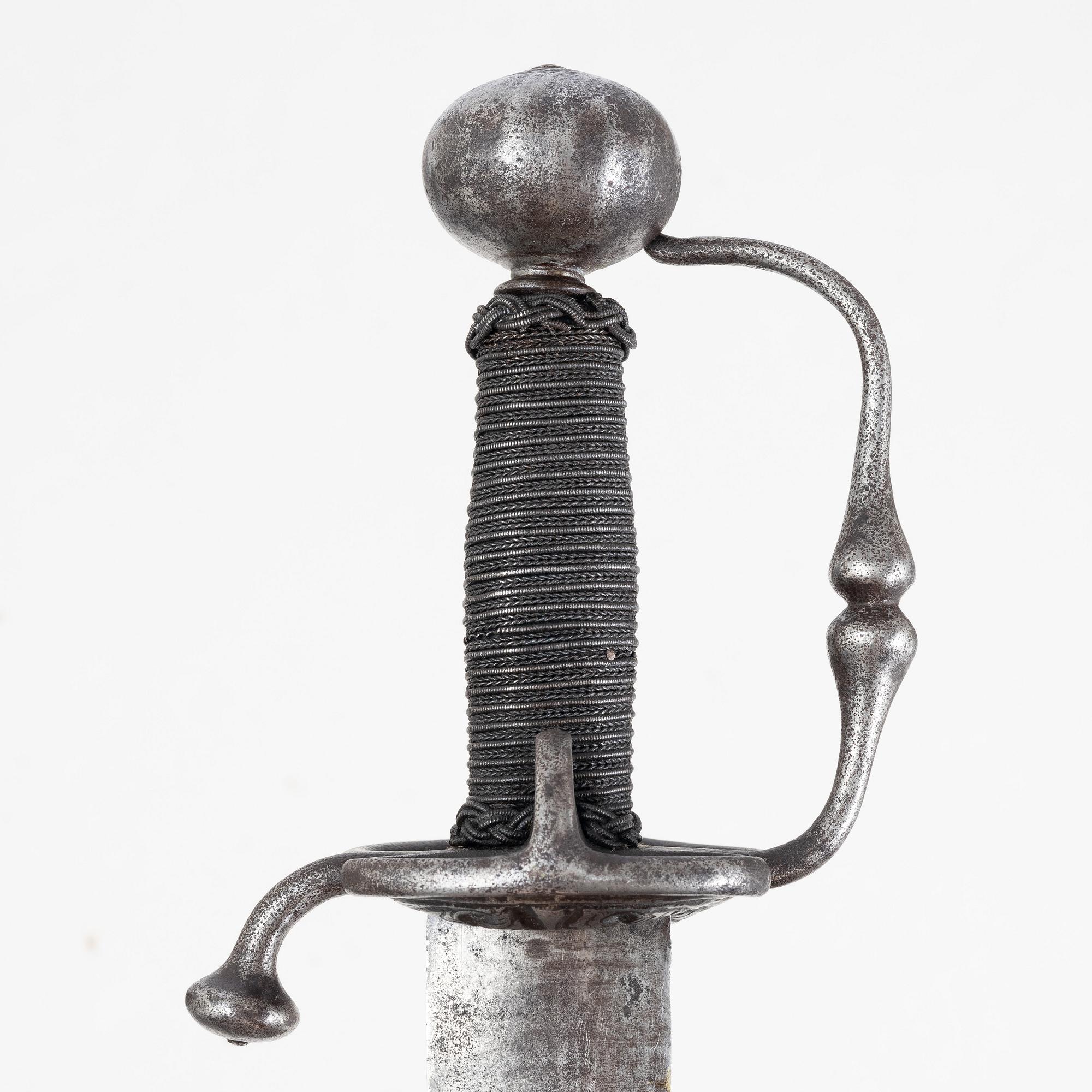 Värja, schwedendegen-typ, 1600-tal.