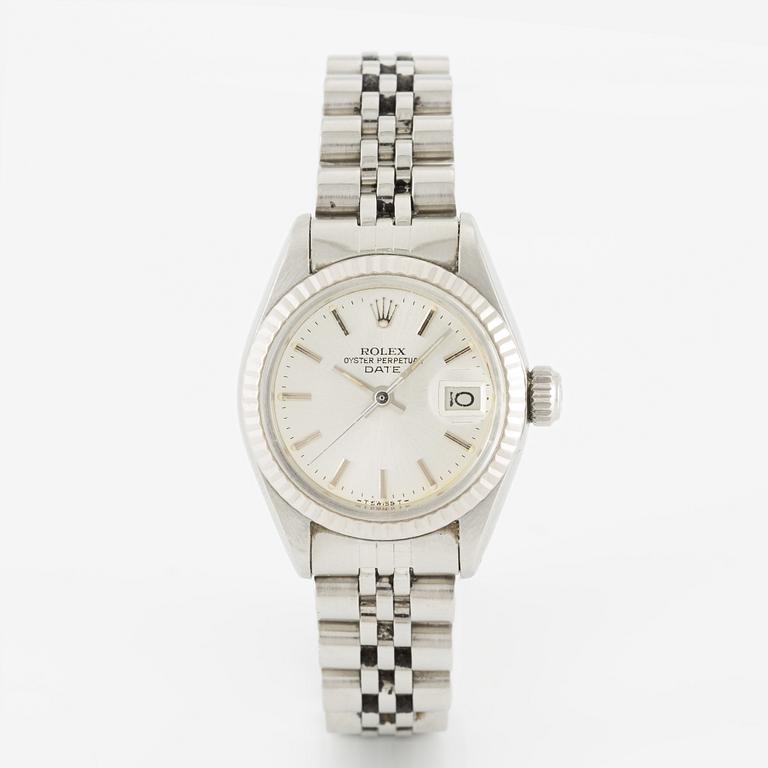 Rolex, Oyster Perpetual, Date, wristwatch, 26 mm,.