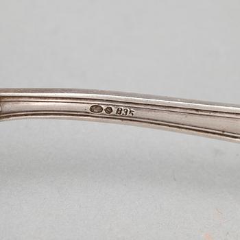 BESTICKSERVIS, 71 delar. Silver. Total vikt ca 3,268 kg.