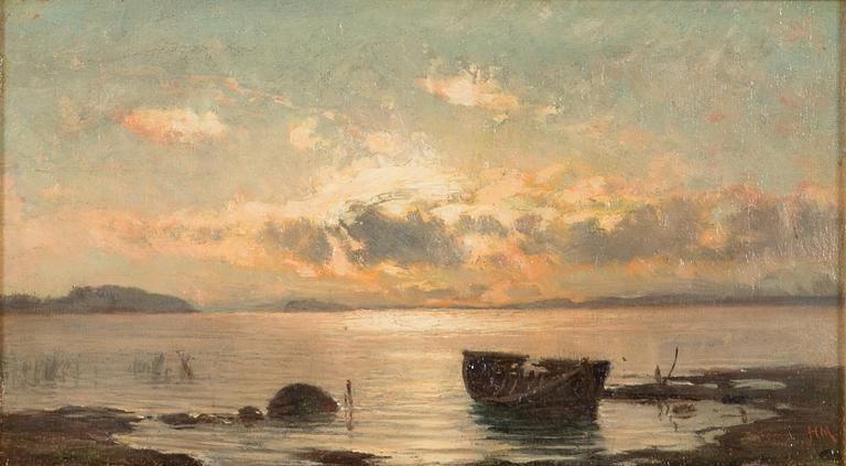 Hjalmar Munsterhjelm, Twilight at sea.