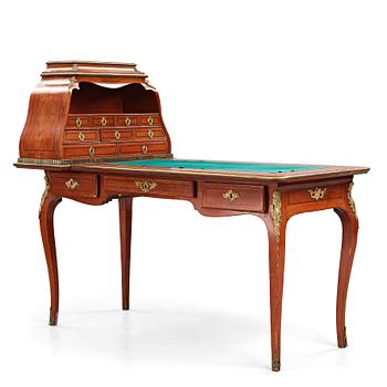 A Swedish Rococo mid 18th century writing desk.