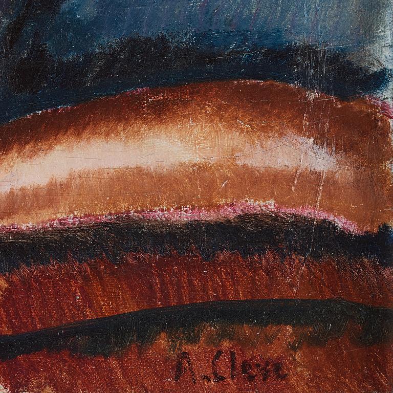 Agnes Cleve, Portrait of Gabriele Münter.