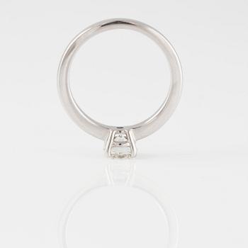 RING, med briljantslipad diamant 0.90 ct.