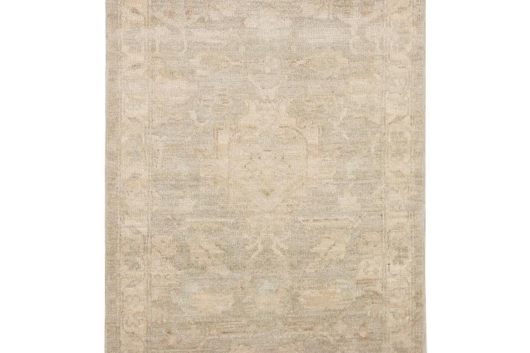 An Ushak runnercarpet, c. 295 x 87 cm.