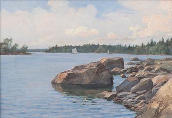 THURE SUNDELL, oil on canvas, signed.