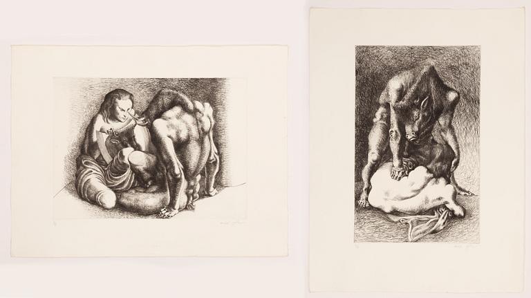 Michael Ayrton, "Minotaur", 2 st.