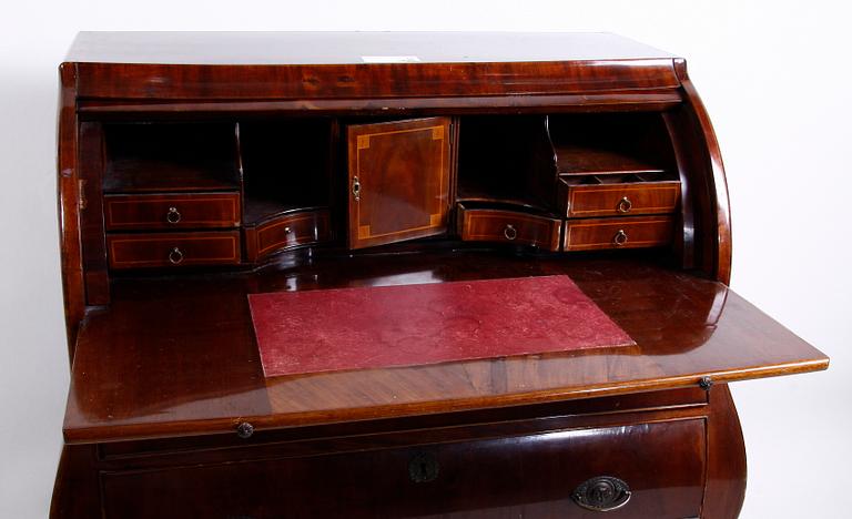 RULLKLAFFSEKRETÄR, empire. 1800-tal.