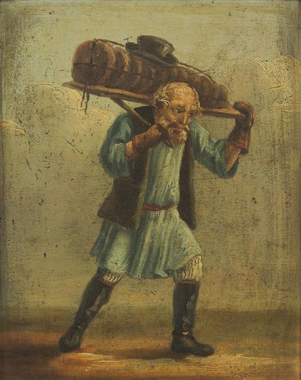 Unknown artist, early 19th century, Tradesmen, set of 4.