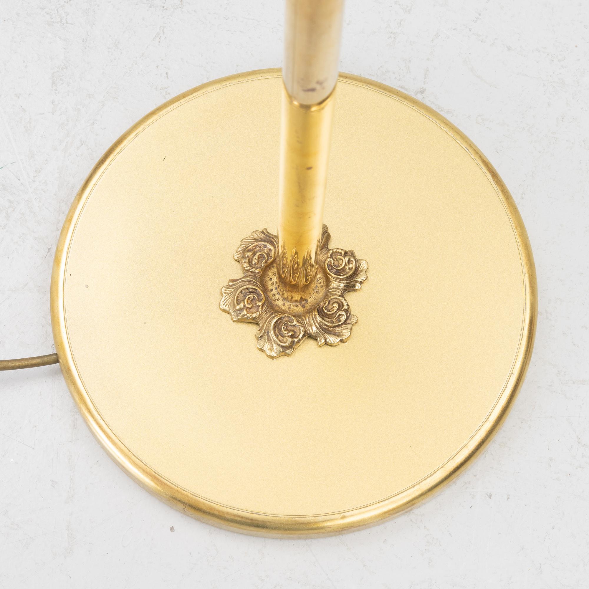 Floor lamp, mid-20th century.