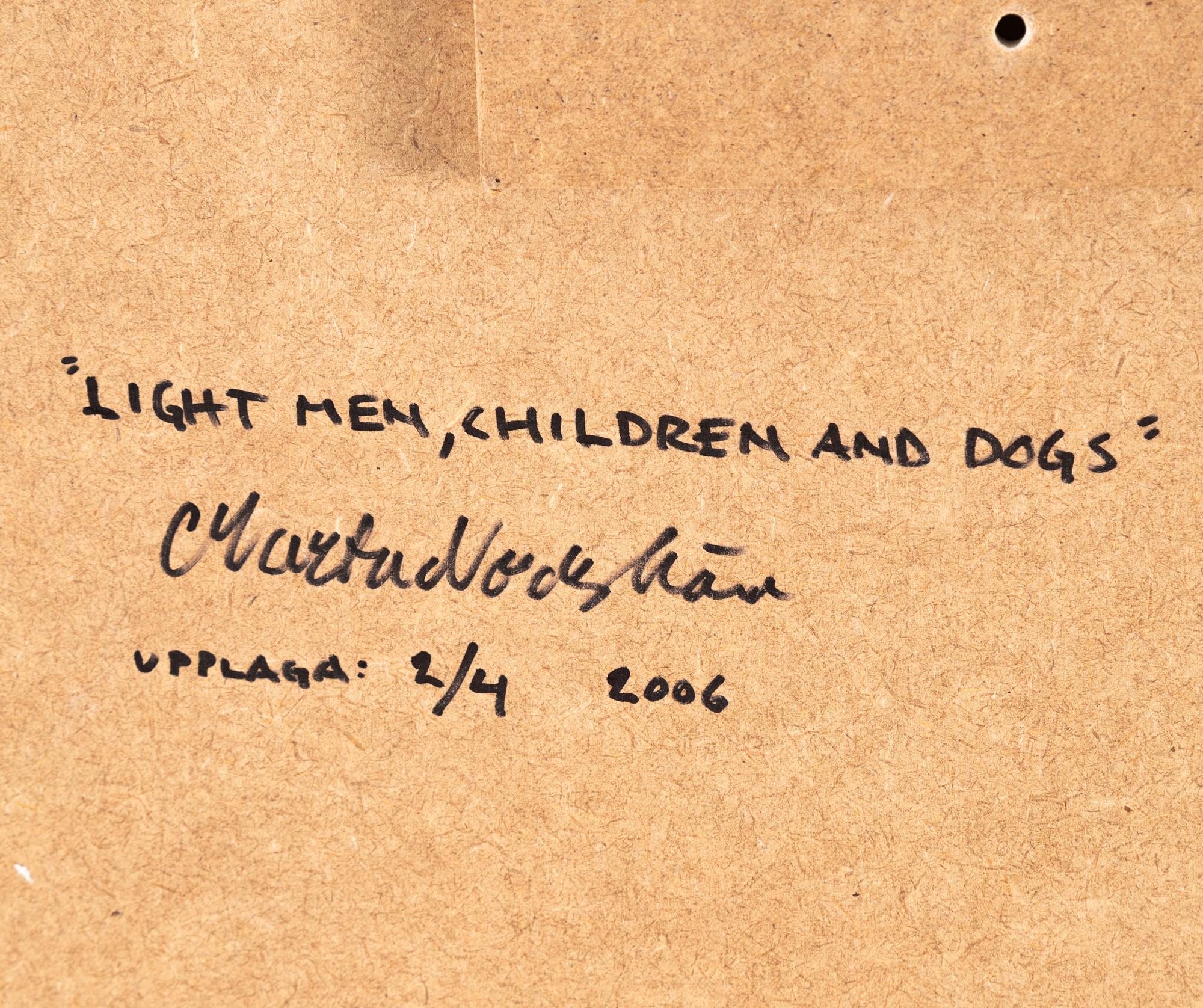 Martin Nordström, "Light men, children and dogs", 2006.