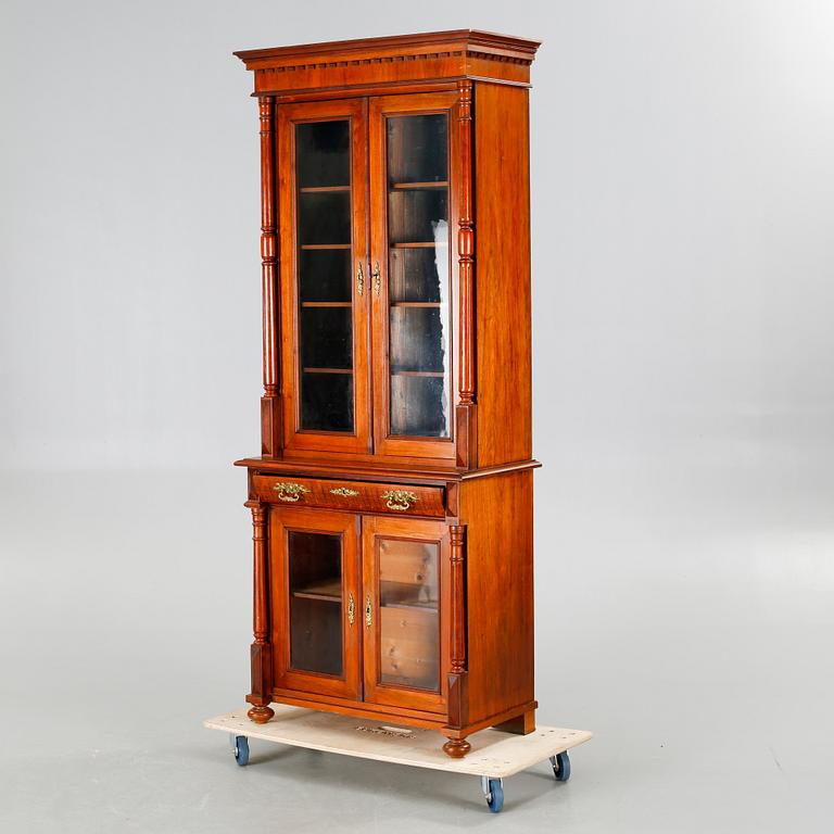 A book vitrine, late 19th century.