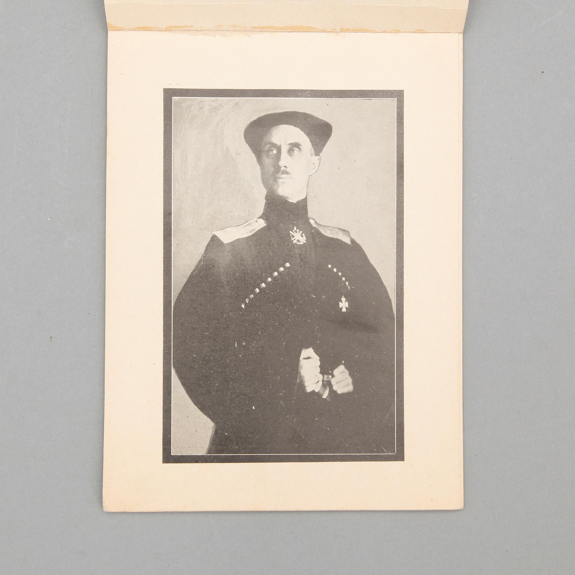 PAMFLETT, Tsar-familjen, 6 oktober 1929.