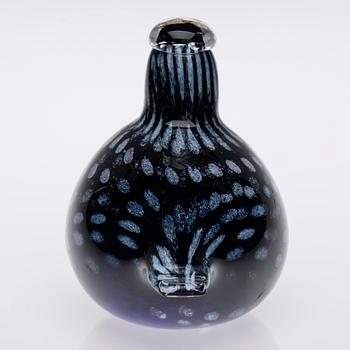 FÅGEL, glas, signerad Oiva Toikka Nuutajärvi Notsjö, numererad 137/1500.