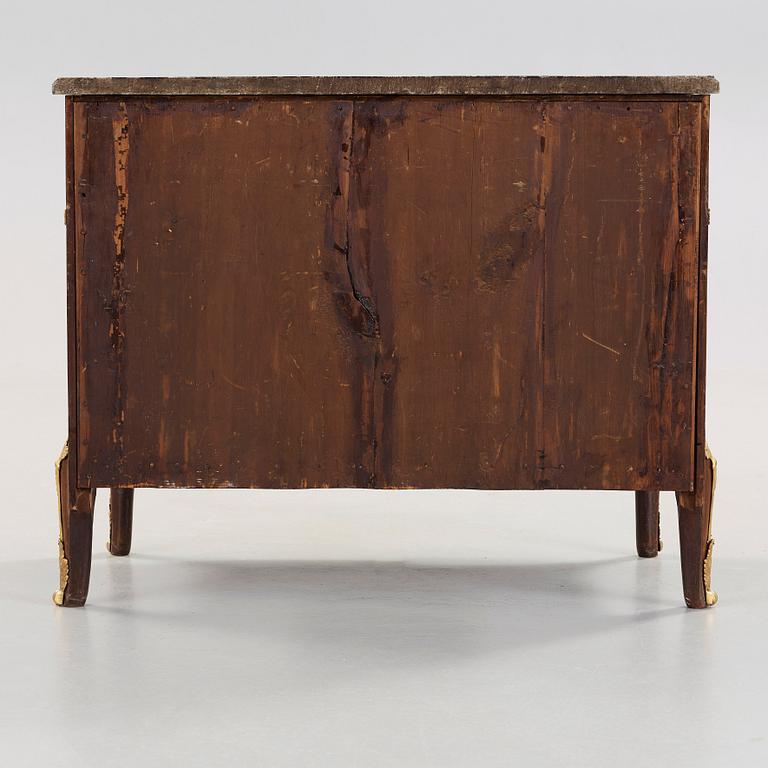 BYRÅ. Gustavianskt stockholmsarbete, 1700-talets slut.